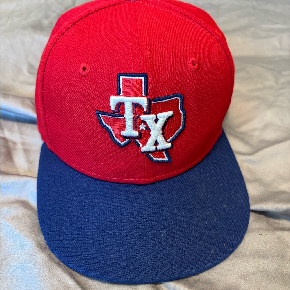 New Era 5950 fitted Texas Rangers Baseball cap fitted 6.5 authentic